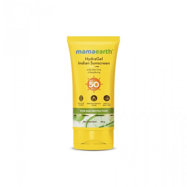 The Mamaearth HydraGel Indian Sunscreen