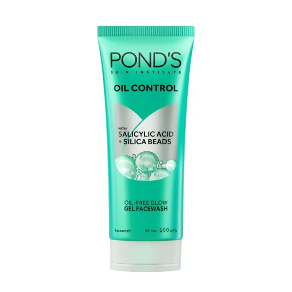 Pond's Oil Control Oil-Free Glow Gel Facewash.